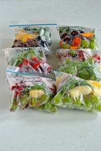 Smoothie Packs are great to make, freeze, and then take out any time you want a smoothie!