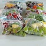 Smoothie packs are great for back to school breakfasts!