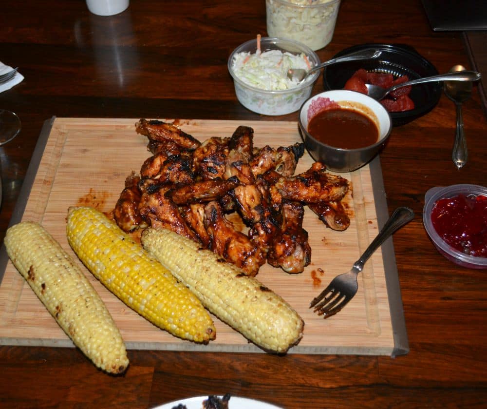 Look at those wings! Grilled chicken wings with Coca-Cola BBQ Sauce recipe