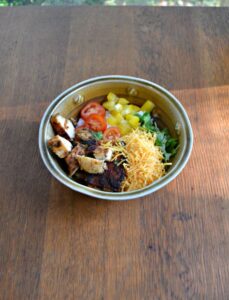 Delicious weeknight meal recipe! Fiesta Ranch Chicken Burrito Bowls