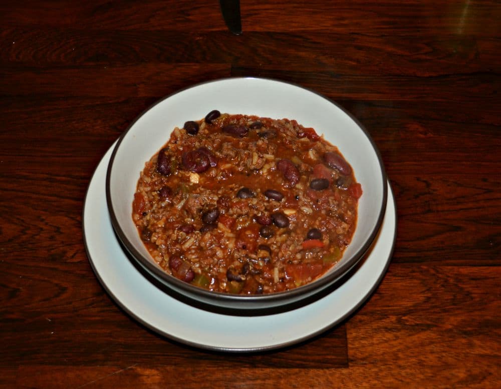 Make a thick and hearty Chili using quinoa in the soup!