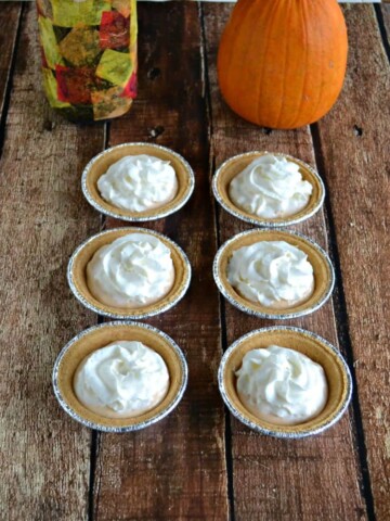 Try these Effortless Pumpkin Pies...they only have 3 ingredients!