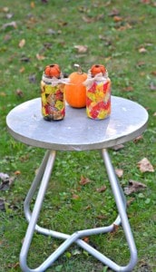 Easy and fun to make Fall Centerpieces