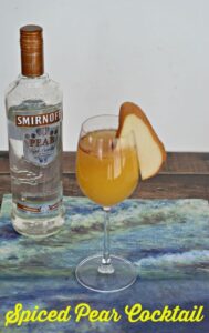 Spiced Pear Cocktails are perfect for fall