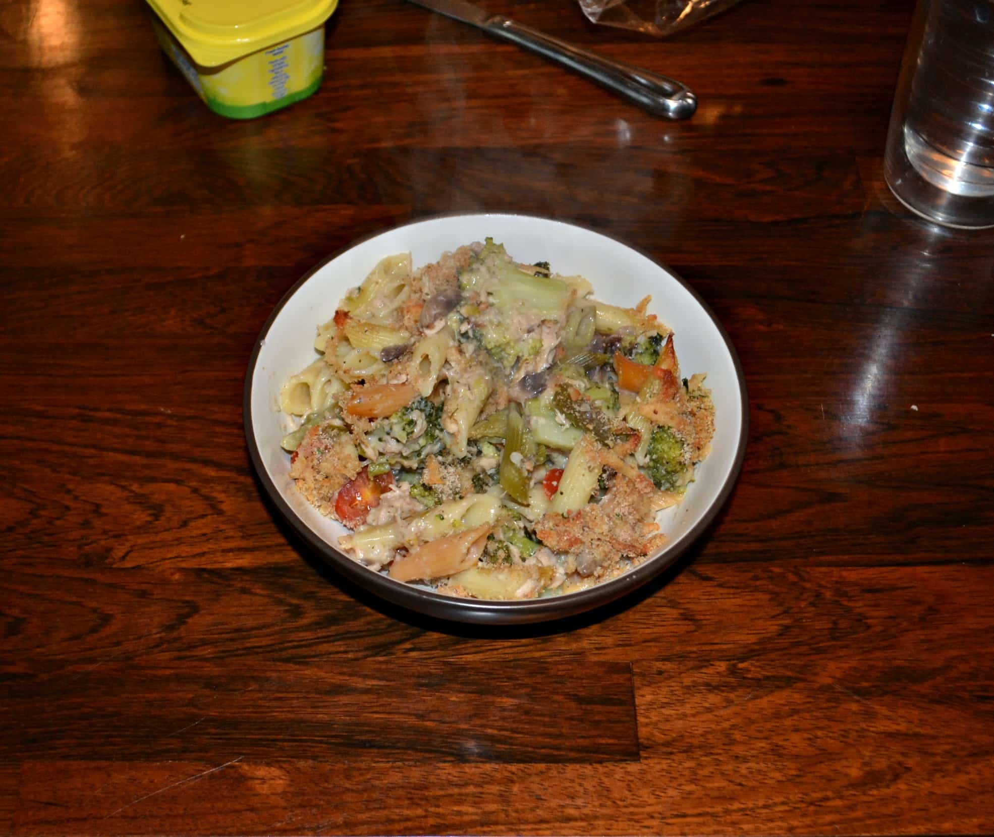 Creamy Tuna Pasta Bake + a review of Best of Bridge Home Cooking