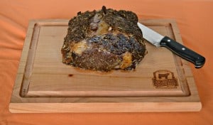 Look at that wonderful Herb and Garlic crust on this Certified Angus Beef Brand Ribeye Roast
