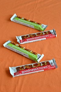 goodnessknows snack squares come in three delicious flavors!