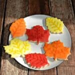 Fun Fall Leaf Cookies are easy to make