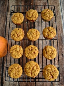 Pumpkin Butterscotch Cupcakes are a tasty fall treat