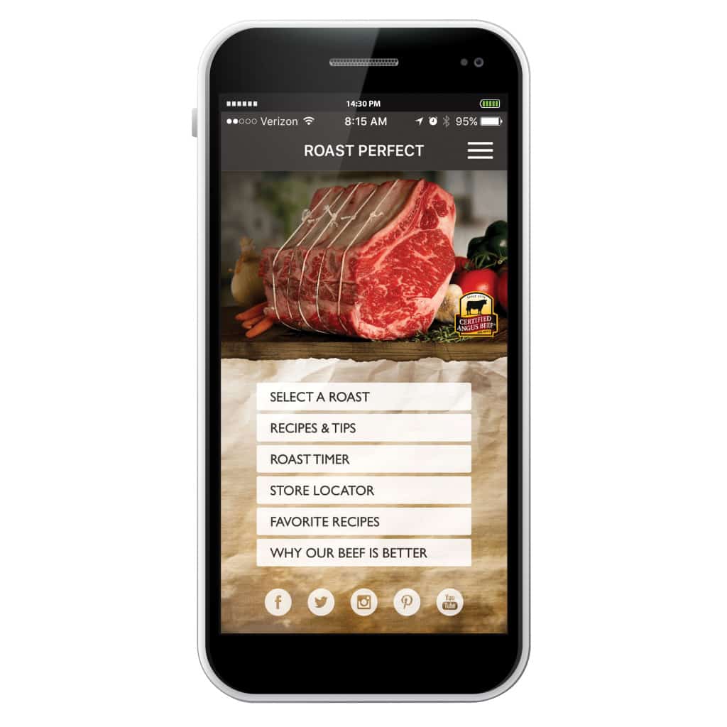 Try the Certified Angus Beef Brand Roast Perfect App