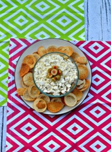 Delicious Mediterranean Layer Dip is perfect for parties