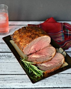 This Prime Rib Roast with Creamy Horseradish Sauce is so tender and juicy