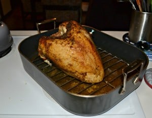 Roasted Turkey Breast with Homemade Gravy