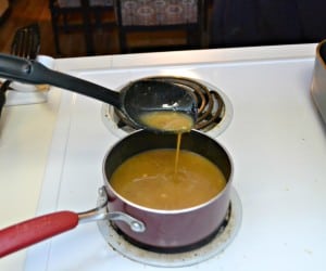 Homemade turkey gravy is so delicious and super easy to make!