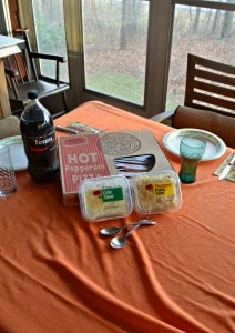 Everything you need for a hot and fresh meal at Walmart Deli...don't forget the Coke!