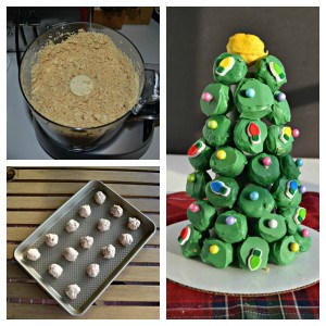 Making an OREO Cookie ball Christmas tree is easy and fun!