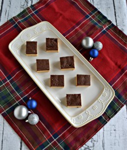 Caramel and Chocolate are the perfect pairing for this tasty fudge!