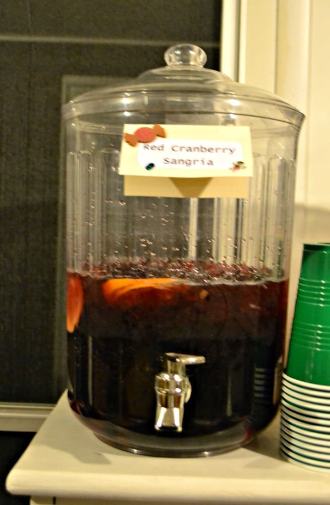 Serve Red Cranberry Sangria at your next party