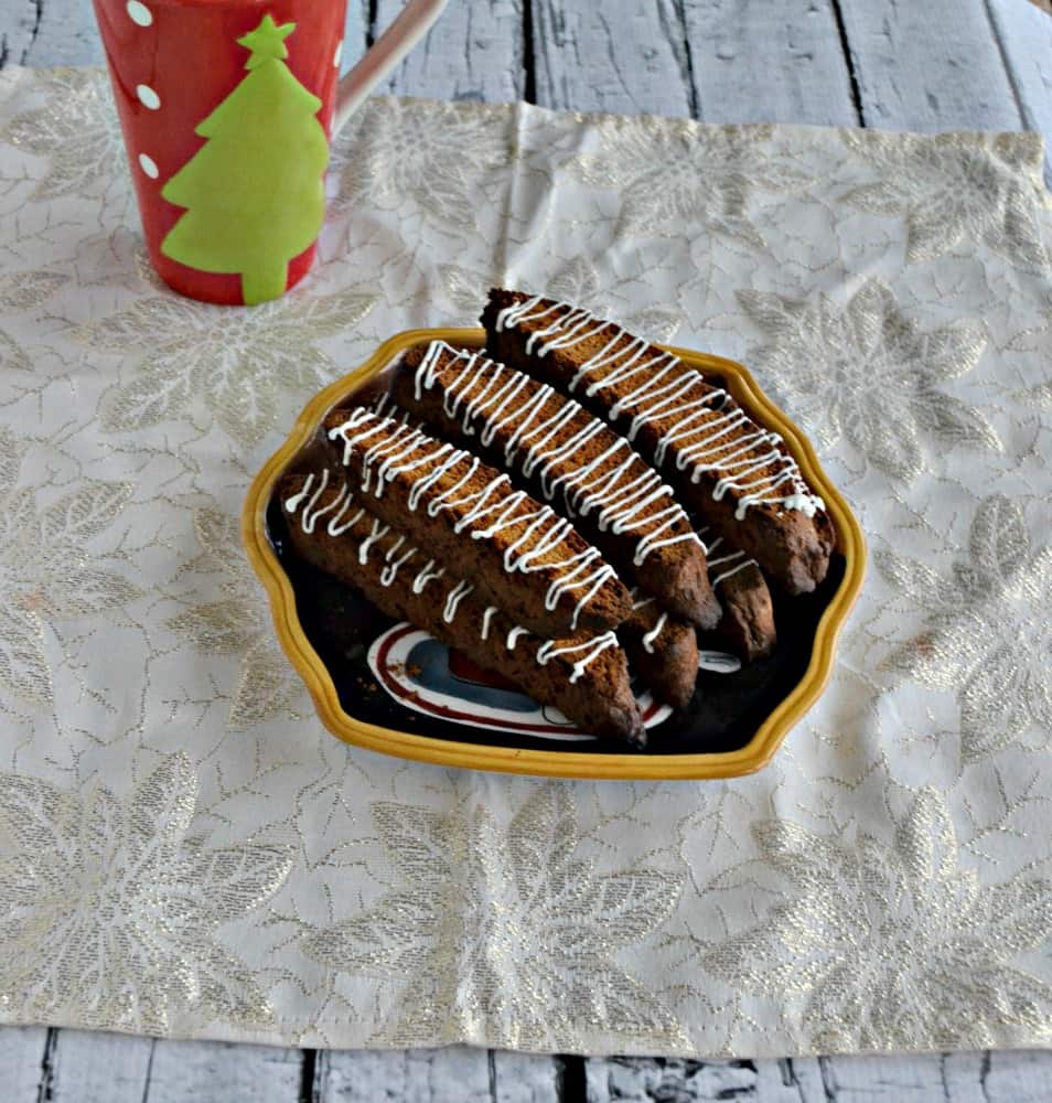 Gingerbread Biscotti is a tasty holiday treat