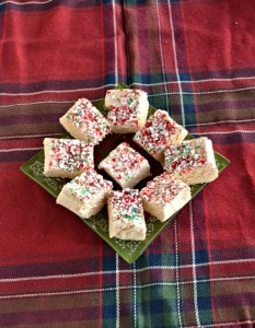 Try this White Chocolate Peppermint Fudge for a sweet treat!