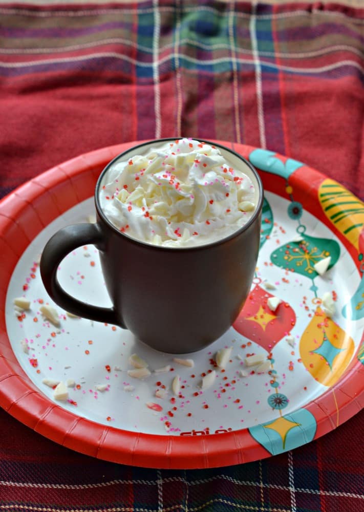 White Christmas Hot Cocoa is a delicious winter beverage