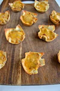 Love these little bites of goodness on Game Day! You'll love Chili Cheese Bean Dip Cups too!
