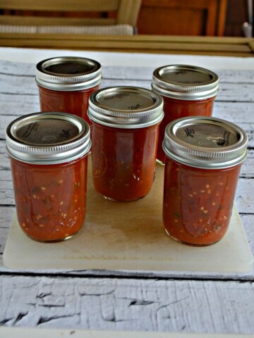 Make and can your own hot sauce this year!