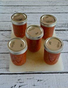 I love canning every summer and fall and this homemade hot sauce is one of my favorites!