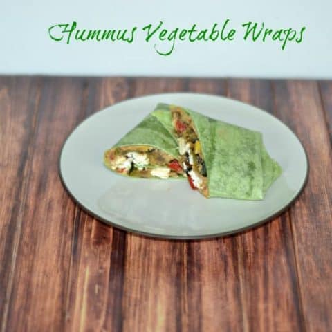 Hummus Vegetable Wraps