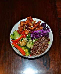 I love this delicious, flavorful, and colorful Korean BBQ Tofu Bowl!