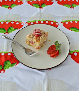 Serve someone special this Strawberry Coffee Cake with Greek Yogurt in the morning!