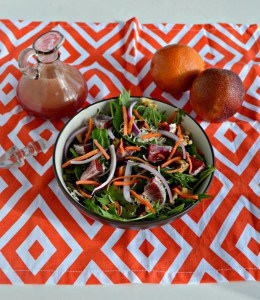 Who likes blood oranges? Check out this incredible Winter Salad with Blood Orange Vinaigrette
