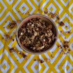 There's nothing like a bowl of homemade granola with figs to start the morning