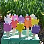 How cute is this DIY Gum Garden?
