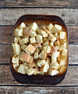 Make this delicious Apple Bread Pudding with Butterscotch Sauce