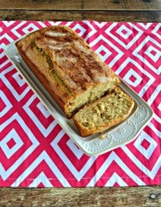 Spiced Applesauce Bread is a great quick breakfast bread.