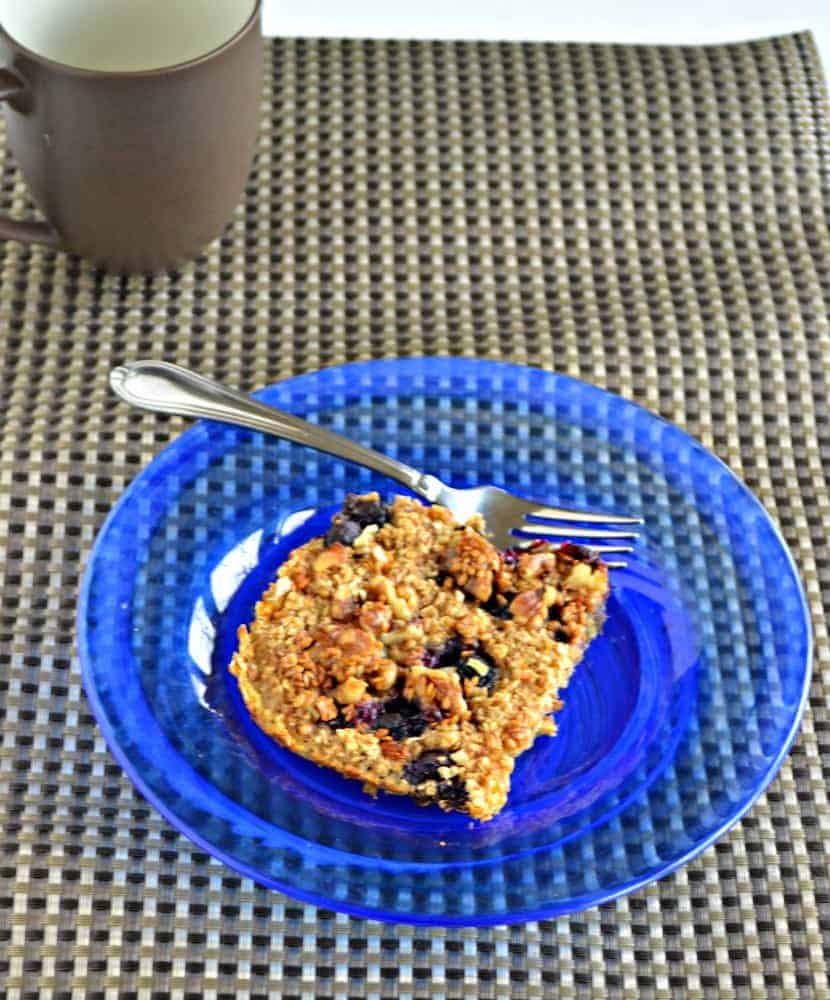 Not a fan of oatmeal? Wait until you try my Baked Blueberry Oatmeal! It's delicious!
