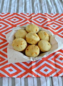 Everyone will love these soft Garlic Cheddar DInner Rolls served with soup or salad