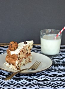 Grab a fork and take a bit out of this amazing Milk and Cookies Cake!