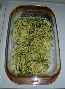 Start with zoodles and noodles to make a healthier Beef and Vegetable Pasta Bake!
