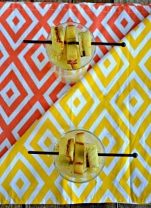 Fire up the grill and make this tasty Grilled peach and Pineapple Sangria!