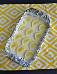 DOn't heat up the oven, mmake a pan of these Icebox Lemon Bars instead!