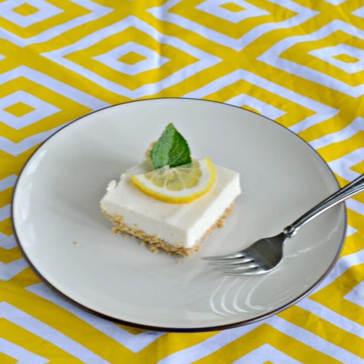 Icebox Lemon Bars are perfect for summer parties and BBQ's