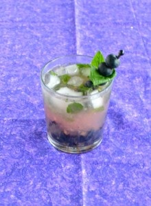 Try a refreshing Blueberry Mojito this summer!