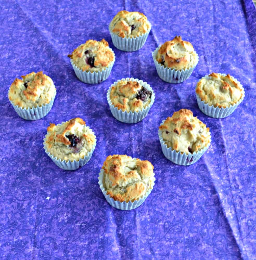 No gluten free bakeries nearby? No worries! Make your own Gluten Free Lemon Blackberry Muffins at home!