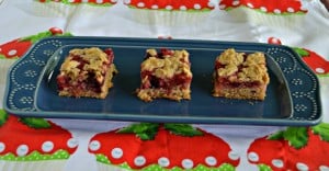 Delicious Berry Rhubarb Bars will be the hit at any party!