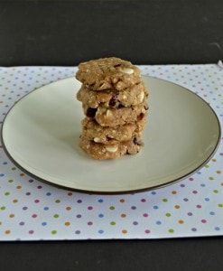 Don't turn on the oven! Make these No Bake White Chocolate Cranberry Cookies instead