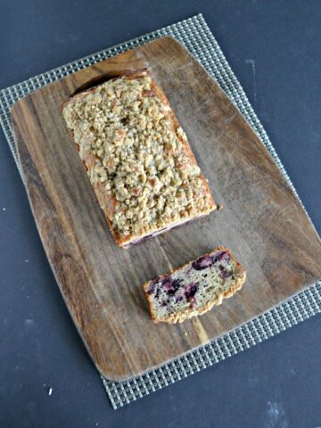Love this tasty Cherry Bread with Streusel Topping