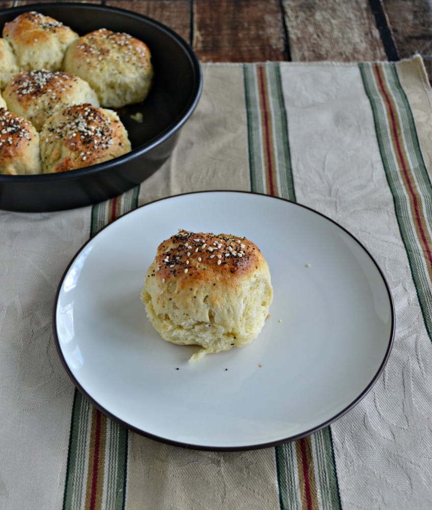 DOn't want a bagel? Try these fun Everything Bagel Rolls instead