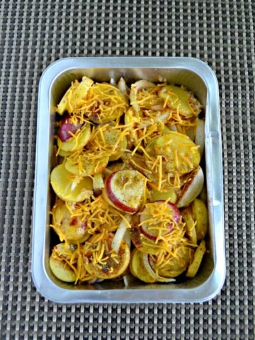 There isn't much work to make these tasty Campfire Potatoes which are delicious on the grill or over a campfire.